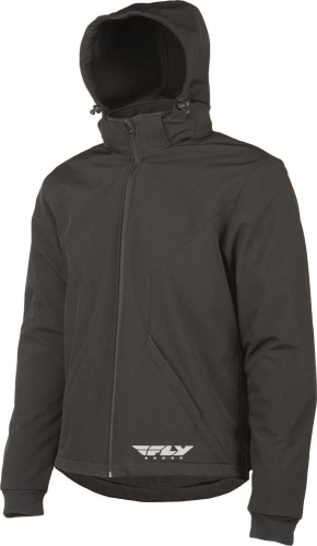Fly Racing - Fly Racing Armored Tech Hoody - #6265 477-2009~3 - Black - Medium