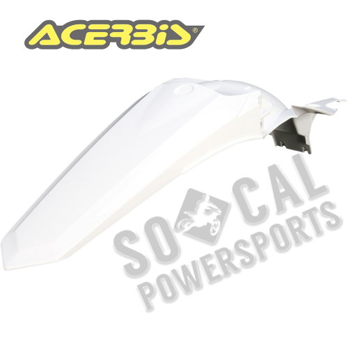 Acerbis - Acerbis Rear Fender - White - 2374170002