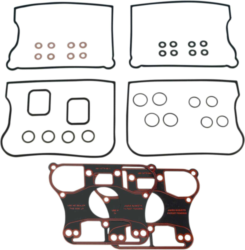 James Gasket - James Gasket Rocker Cover Gasket Kit with Paper Rocker Base Gaskets - JGI-17038-90