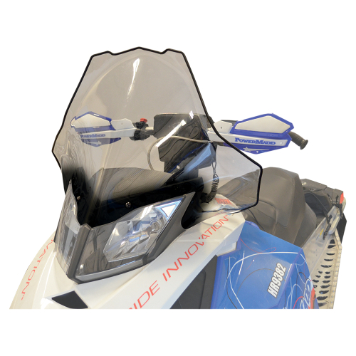 Powermadd - Powermadd Cobra Windshield - 20in. - Clear with Black Fade - 13441