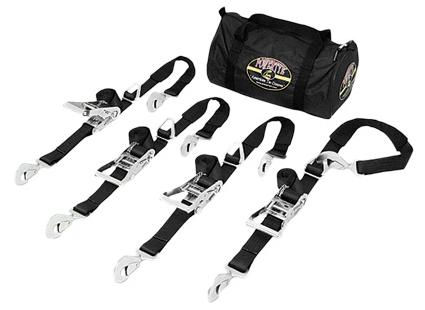Powertye - Powertye Fat Strap Trailer Kit - Red - TRAILERKIT-81