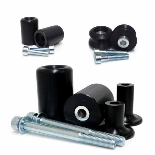 Shogun Motorsports - Shogun Motorsports Complete Slider Kit (No Cut) - Black - 755-4449