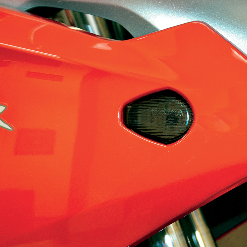 Hotbodies Racing - Hotbodies Racing Flush Mount Front Turn Signals - Smoke - 41102-0101