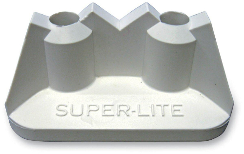 Stud Boy - Stud Boy Super-Lite Pro Series Double Backer Plates - White - .75in. - 2512-P1-WHT