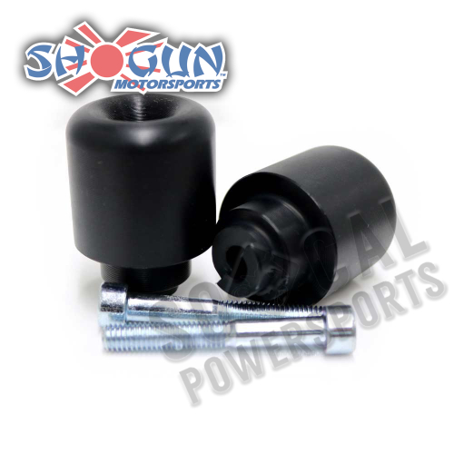 Shogun Motorsports - Shogun Motorsports Bar Ends - Black - 725-1319