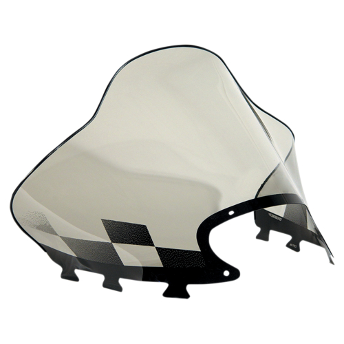 Powermadd - Powermadd Cobra Windshield - 16.5in. - Tint/Black Checks - 12530