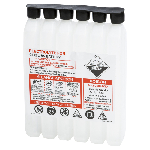 WPS - WPS Sealed Battery Electrolyte Pack - 340CC CTX