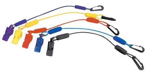 WPS - WPS Floating Whistle with Lanyard - Red - LVW-17 RED