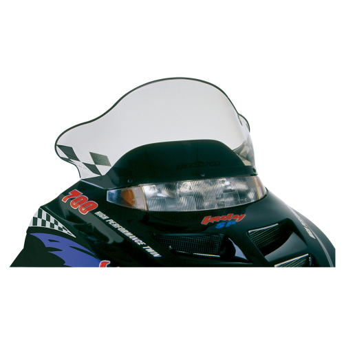 Powermadd - Powermadd Cobra Windshield - 15in. - Tint/Black Checks - 10123010