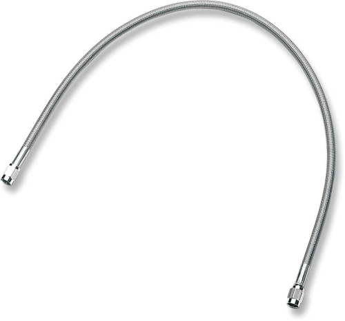 Goodridge - Goodridge Universal Clear Coat Brake Hose with Chrome Ends - 12in. - 80312