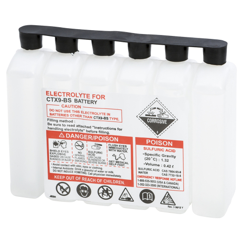 WPS - WPS Sealed Battery Electrolyte Pack - 450CC CTX