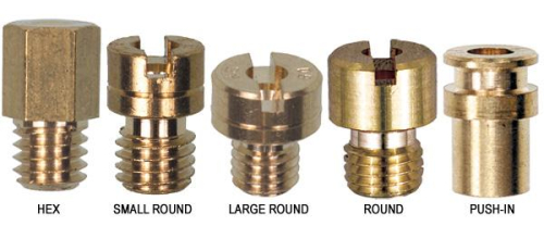 Mikuni - Mikuni Large Hex Main Jet (4/042) for VM & TM Carburetor - 490 - 4/042-490