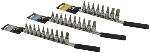 Cruztools - Cruztools Hex Bit Socket Set - Metric - ME38HBS