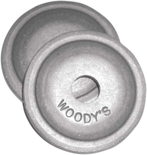 Woodys - Woodys Round Digger Aluminum Support Plates - 5/16in. - Natural (24pk.) - AWA-3775