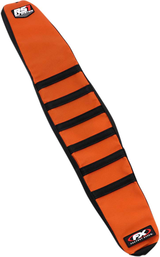Factory Effex - Factory Effex RS1 Seat Cover - Black Sides/Orange Top/Black Ribs - 22-29532