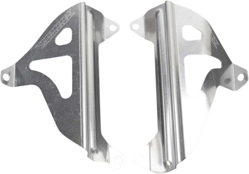 Works Connection - Works Connection Radiator Brace - Silver - 18-072