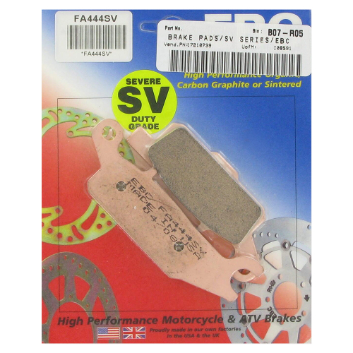 EBC - EBC SV Series Severe Duty Brake Pads - FA444SV