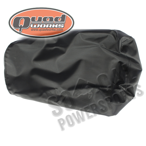 Quad Works - Quad Works Seat Cover - Gripper - Black - 31-32599-01