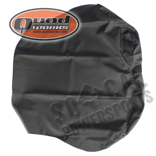 Quad Works - Quad Works Seat Cover - Gripper - Black - 31-43588-01