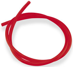 Helix Racing Products - Helix Racing Products Colored Fuel Line - 1/4in. x 3/8in. 25ft. - Transparent Red - 140-3808