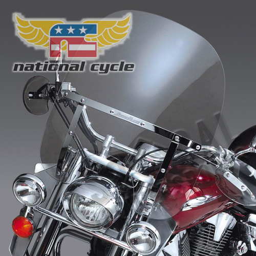 National Cycle - National Cycle SwitchBlade 2-Up Windshield - Clear - N21101