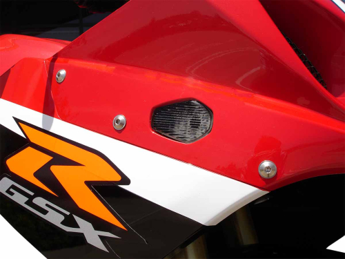 Hotbodies Racing - Hotbodies Racing Flush Mount Front Turn Signals - Smoke - S04GS-SIG-SMK