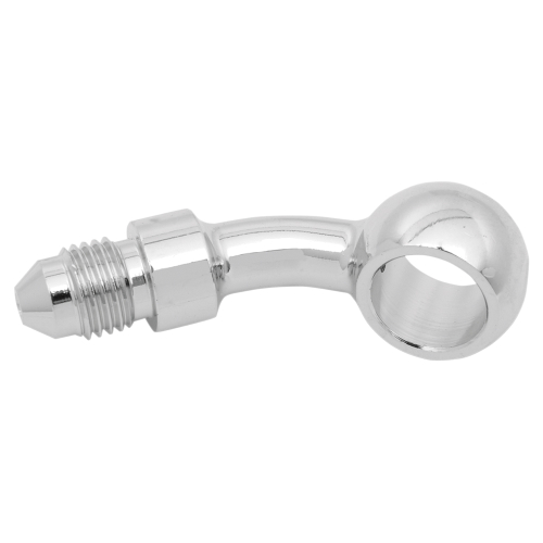 Russell - Russell Cycleflex Universal Brake Line Fitting - 12mm Banjo x #3 Male 35 Degrees - R4053C
