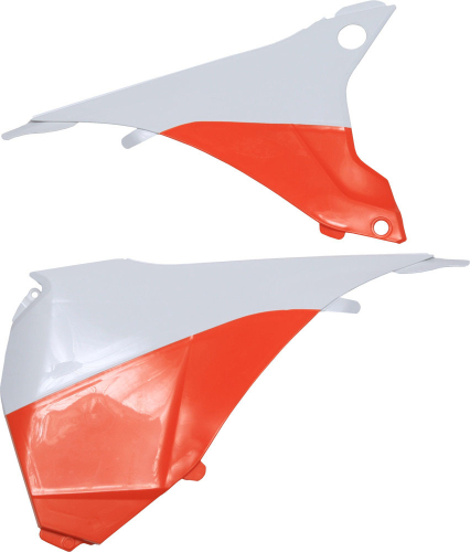 Polisport - Polisport Airbox Cover - KTM White/KTM Orange - 8455200001