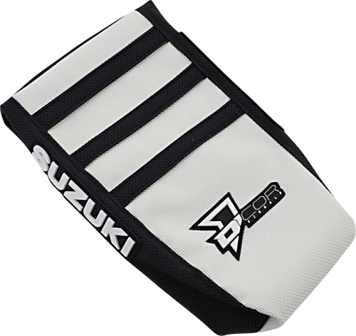 DCOR - DCOR Factory Reinforced Seat Cover - Black/White/Black - 30-40-455
