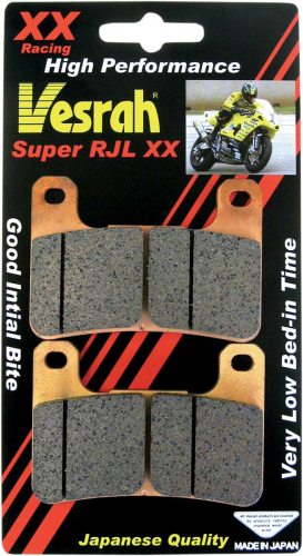 Vesrah - Vesrah RJL XX High-Performance Race Brake Pads - VD-355RJLXX