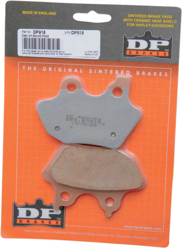 DP Brakes - DP Brakes Standard Sintered Metal Brake Pads - DP918