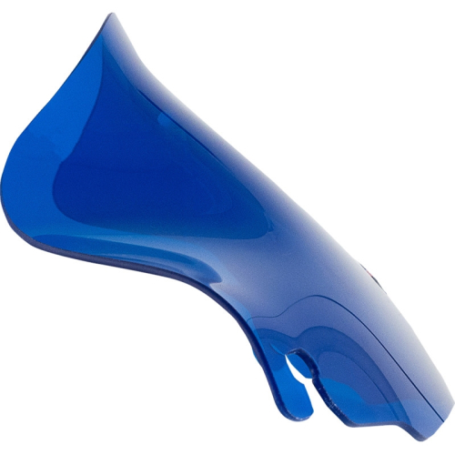 Klock Werks - Klock Werks Kolor Flare Windshield - 6.5in. - Blue - KWW-01-0699