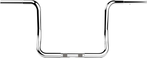 LA Choppers - LA Choppers 1-1/4 in. Twin Round Handlebars - Chrome - LA-7325-12C