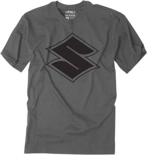 Factory Effex - Factory Effex Suzuki Shadow T-Shirt - 24-87408 - Charcoal Gray - 2XL