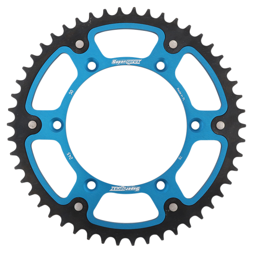 Supersprox - Supersprox Stealth Rear Sprocket - 50T - RST-245-50-BLU