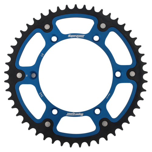 Supersprox - Supersprox Stealth Rear Sprocket - 49T - RST-245-49-BLU