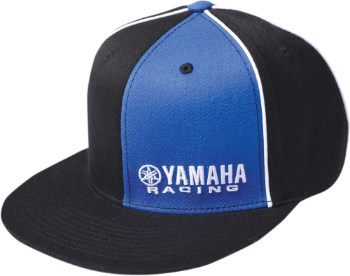 Factory Effex - Factory Effex Yamaha Racing Flexfit Hat - 12-88076 - Black/Blue - Lg-XL