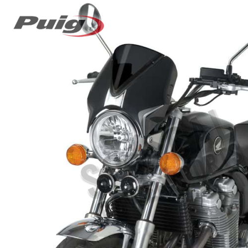 PUIG - PUIG Racing Windscreen - Dark Smoke - 7593F