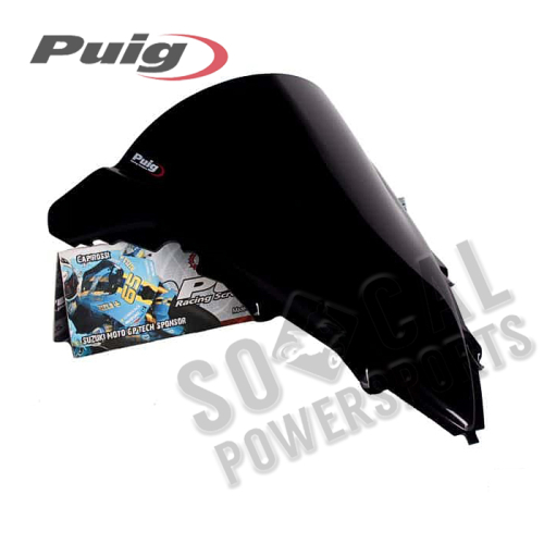 PUIG - PUIG Z-Racing Windscreen - Black - 4935N