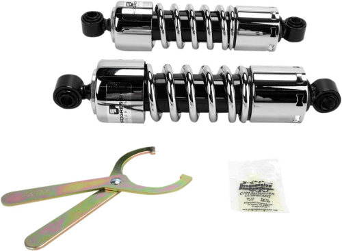 Progressive Suspension - Progressive Suspension 412 Series 11in. Shocks - Chrome - 412-4037C