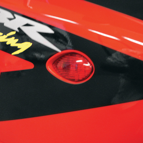 Hotbodies Racing - Hotbodies Racing Flush Mount Front Turn Signals - Red - H04RR-SIG-RED