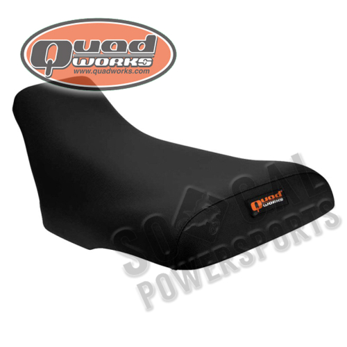 Quad Works - Quad Works Seat Cover - Gripper - Black - 31-12090-01