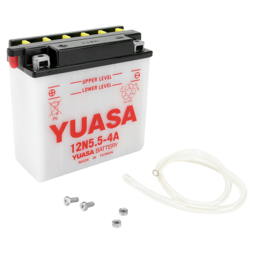 Yuasa - Yuasa Conventional 12V Battery - 12N5.5-4A - YUAM2254A