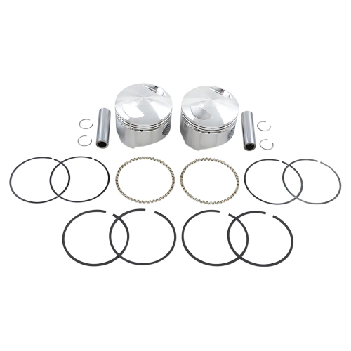 Wiseco - Wiseco K Piston Kit (80ci., Domed) - .030in. Oversize to 3.527in., 7:1 Compression - K1616