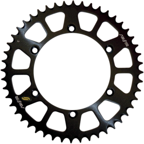 Sunstar - Sunstar Steel Rear Sprocket - 38T - Black - 5-001138BK