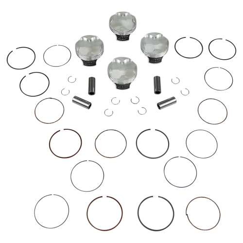 Wiseco - Wiseco Top End Kit - Standard Bore 67.00mm, 12.4:1 Compression - CK169