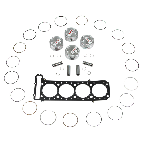 Wiseco - Wiseco Top End Kit - 2.00mm Oversize to 78.00mm, 12:1 Compression - R1052