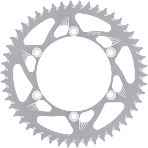 Vortex - Vortex Aluminum Rear Sprocket - Silver - 38T - 215-38