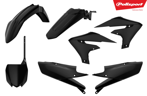 Polisport - Polisport Plastic Kit - Black - 90768
