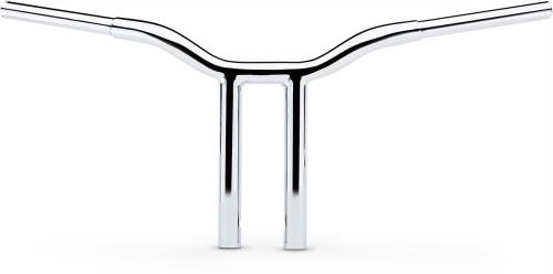 LA Choppers - LA Choppers 1-1/4in. Straight Risers for Welded Kage Fighter T-Bars - Chrome - LA-7337-12
